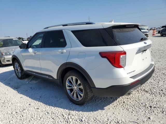 FORD EXPLORER L 2020 white  gas 1FMSK8FH6LGC04243 photo #3