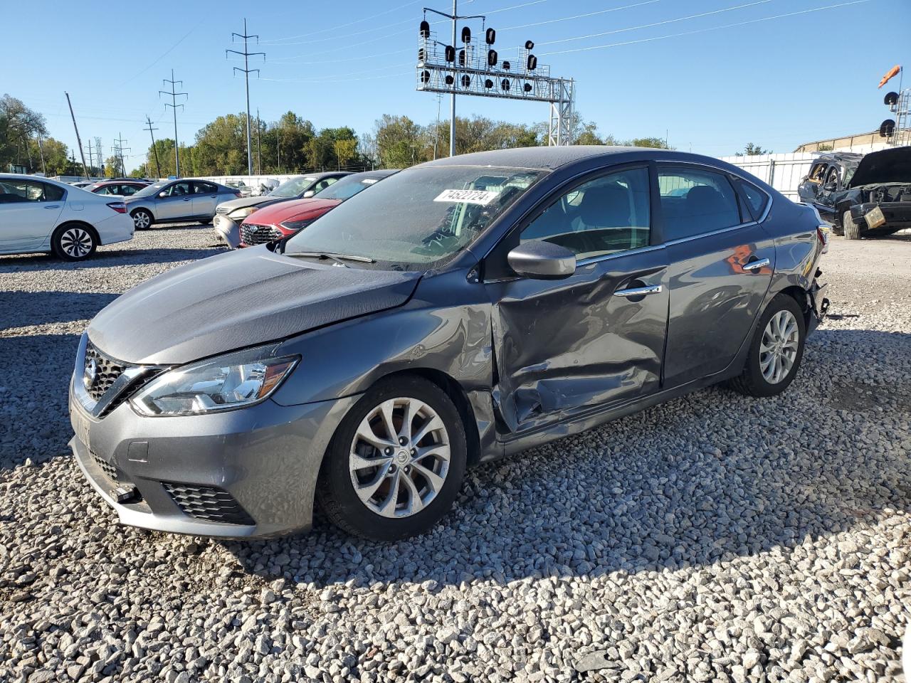 Lot #2923652740 2019 NISSAN SENTRA S