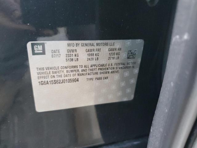 2018 CADILLAC CTS-V - 1G6A15S62J0105904