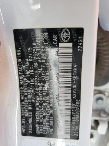 2015 TOYOTA CAMRY LE 4T4BF1FK2FR476906