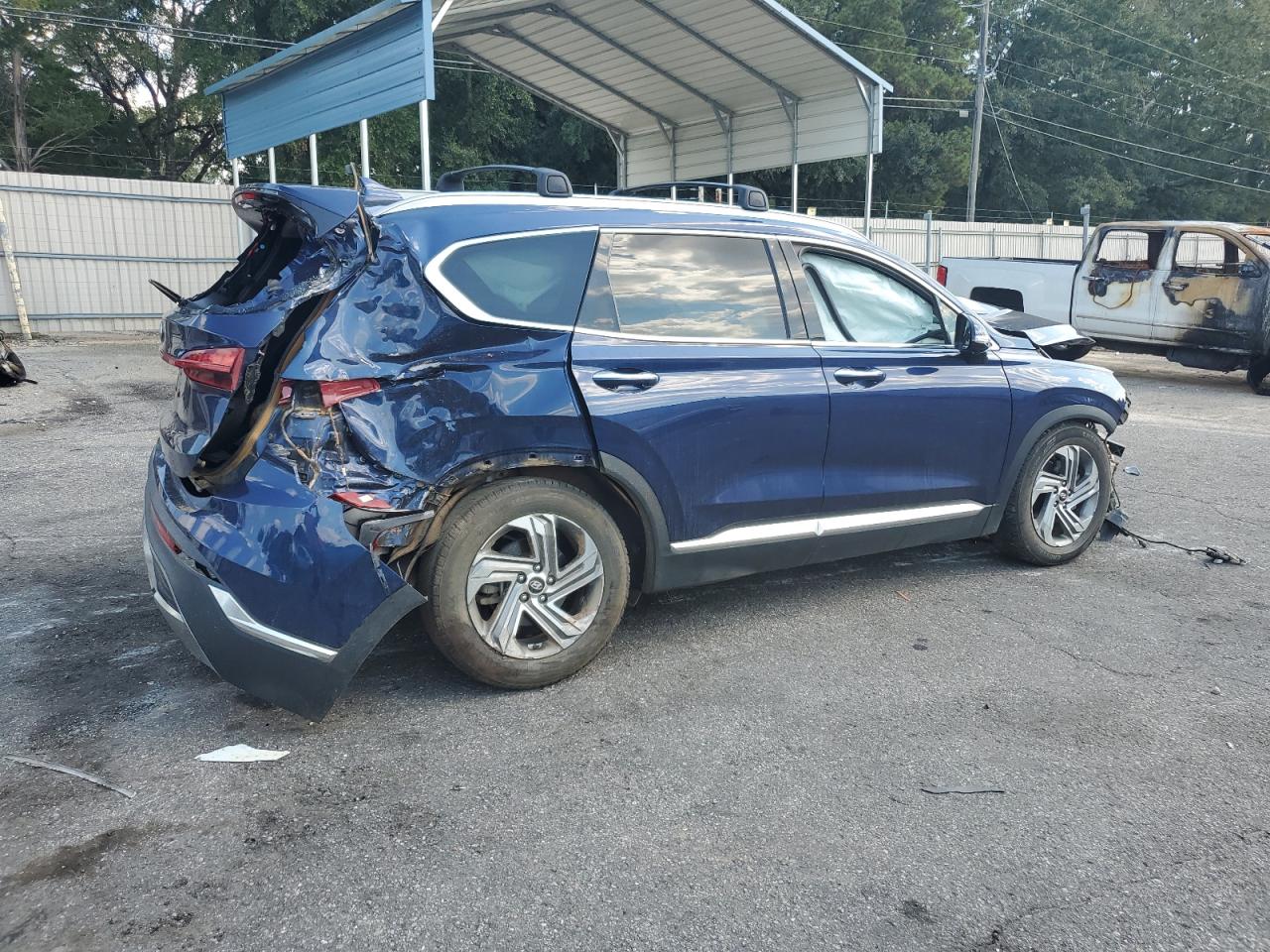 Lot #3009134237 2022 HYUNDAI SANTA FE S