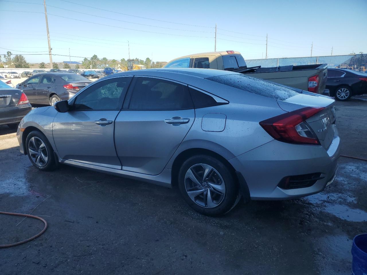 Lot #2989157946 2021 HONDA CIVIC LX