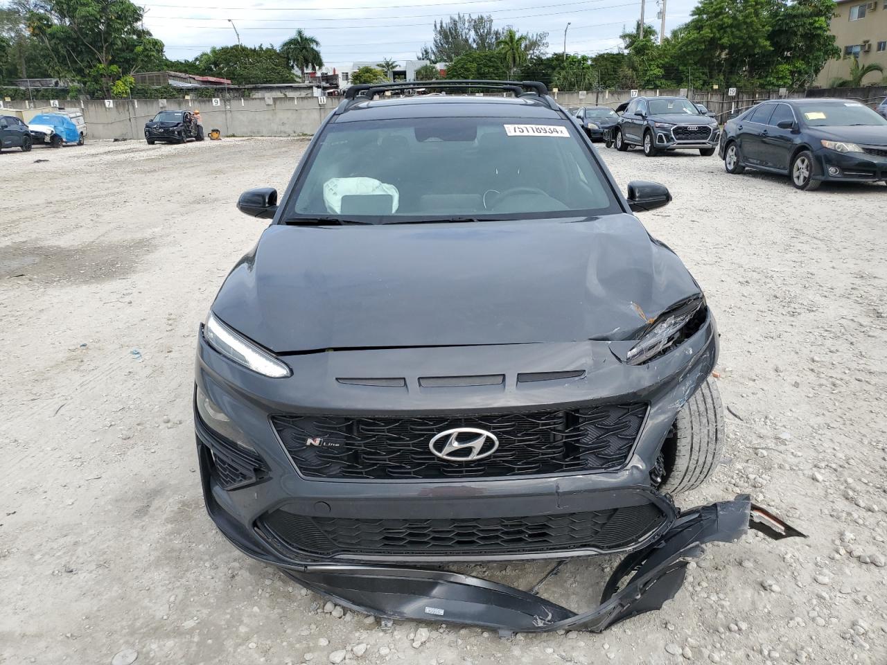 Lot #2959078488 2023 HYUNDAI KONA N LIN