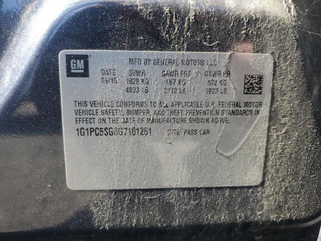 2016 CHEVROLET CRUZE LIMI - 1G1PC5SG6G7101261