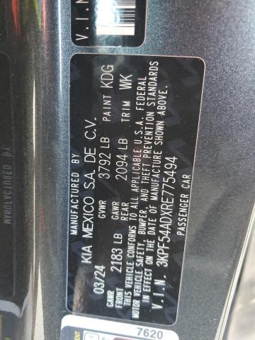 2024 KIA FORTE GT L - 3KPF54ADXRE775494