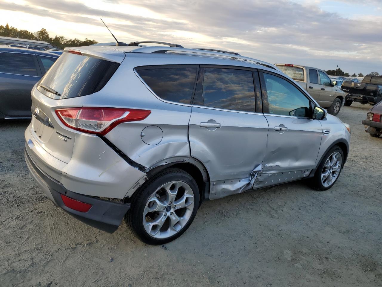 Lot #2969790380 2014 FORD ESCAPE TIT