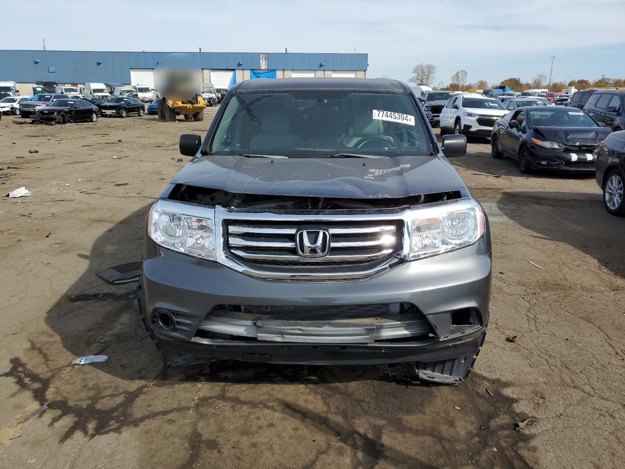 Lot #2923687602 2013 HONDA PILOT LX