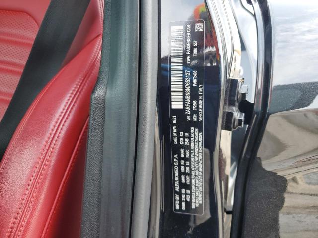 2022 ALFA ROMEO GIULIA SUP - ZARFANBN8N7653127