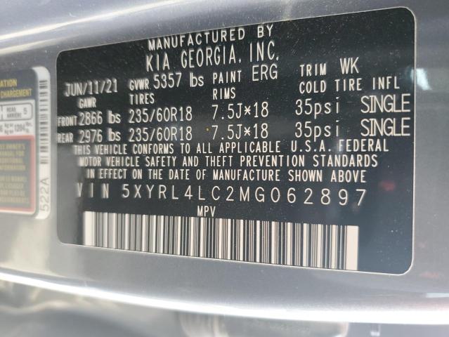 2021 KIA SORENTO S - 5XYRL4LC2MG062897