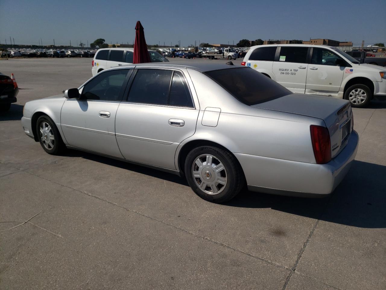 CADILLAC DEVILLE 2003 silver sedan 4d gas 1G6KD54Y73U243864 photo #3