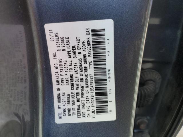 VIN 1HGCR2F73EA290837 2014 Honda Accord, EX no.13