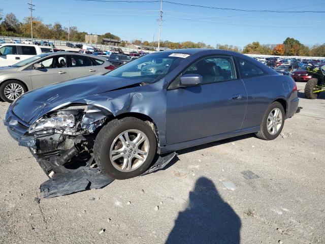 HONDA ACCORD EX 2006 blue  gas 1HGCM72626A012523 photo #1