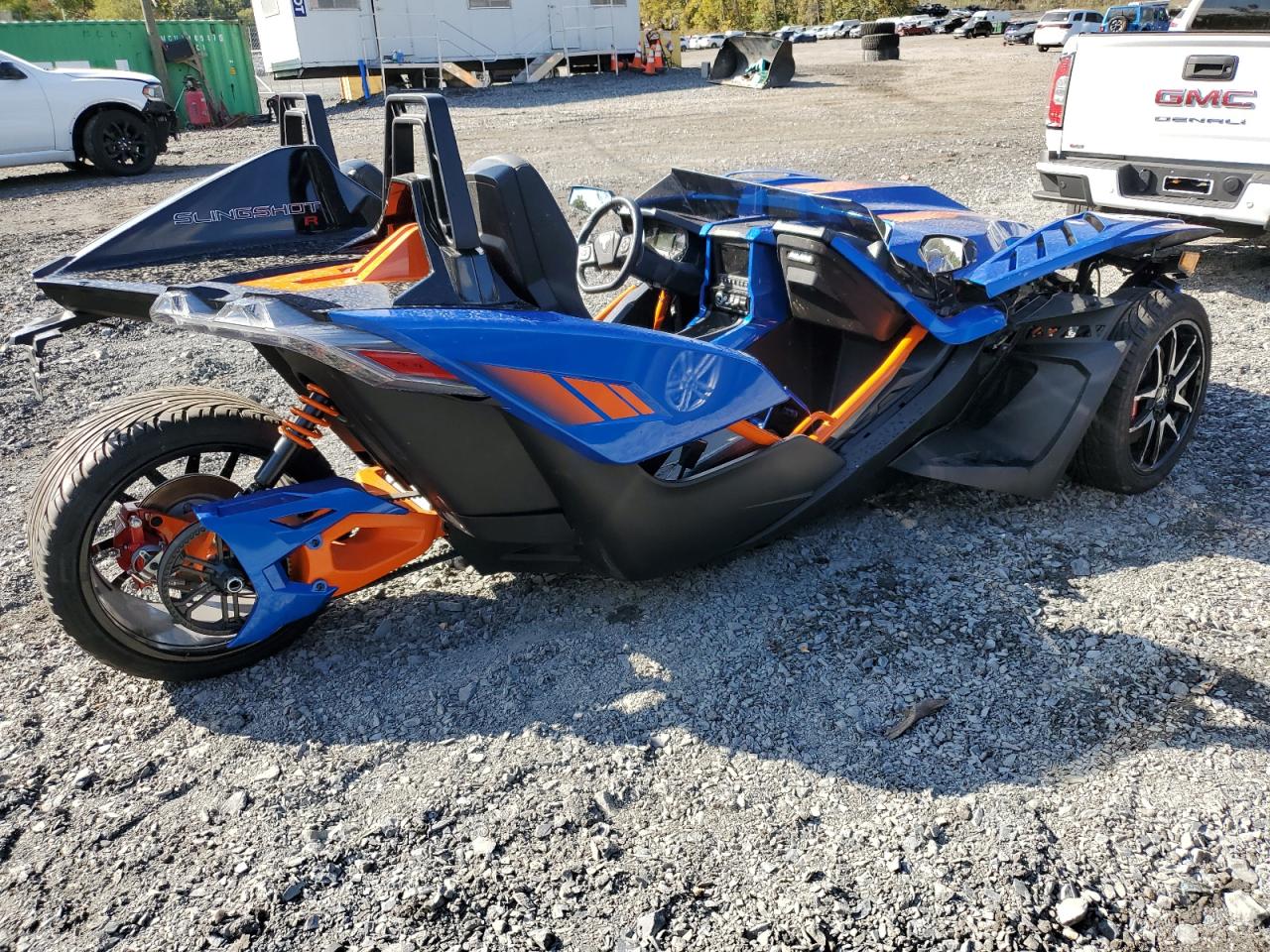 POLARIS SLINGSHOT 2024 blue  gas 57XAARHB1R8163662 photo #4