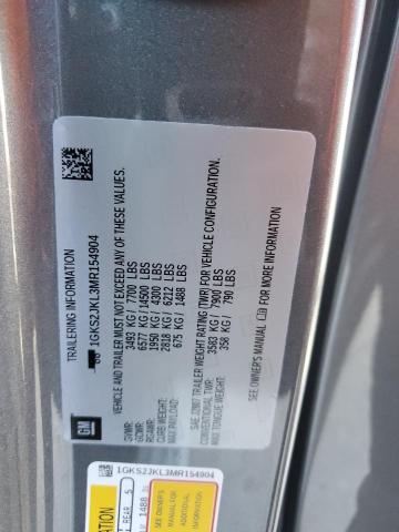 2021 GMC YUKON XL D - 1GKS2JKL3MR154904