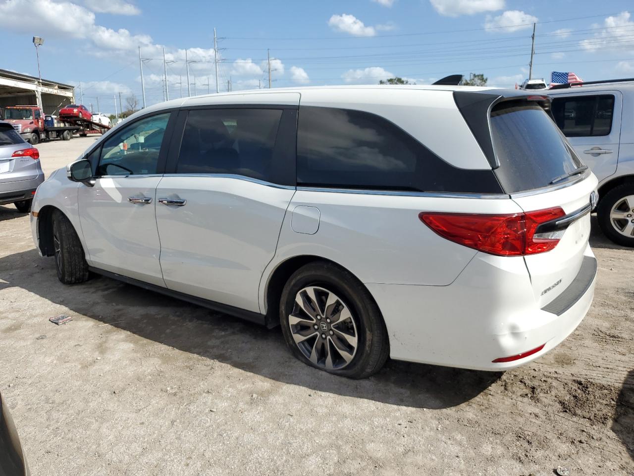 Lot #2986717137 2022 HONDA ODYSSEY EX