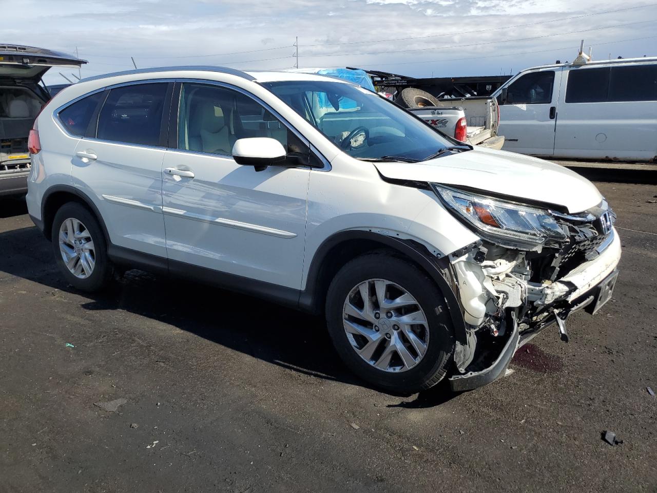 Lot #3016321384 2015 HONDA CR-V EXL