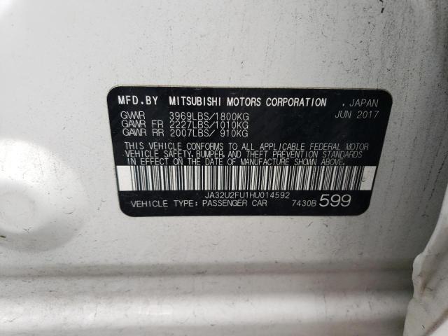 2017 MITSUBISHI LANCER ES - JA32U2FU1HU014592