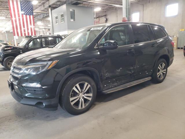 HONDA PILOT EXL 2016 black  gas 5FNYF6H53GB045465 photo #1