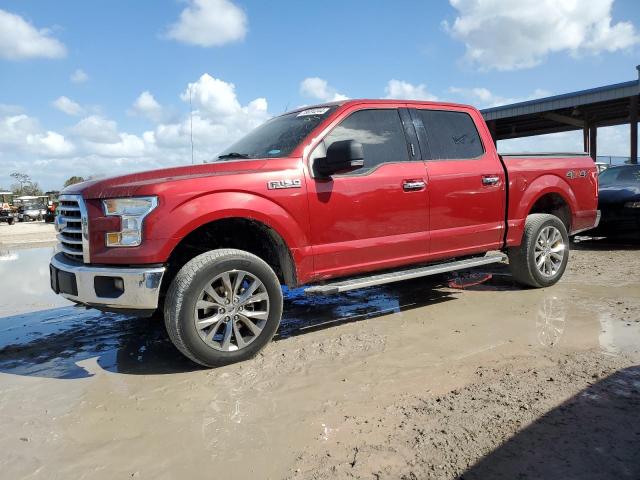 FORD F150 SUPER 2017 burgundy  gas 1FTEW1EF3HKC95120 photo #1