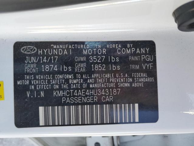 2017 HYUNDAI ACCENT SE - KMHCT4AE4HU343187
