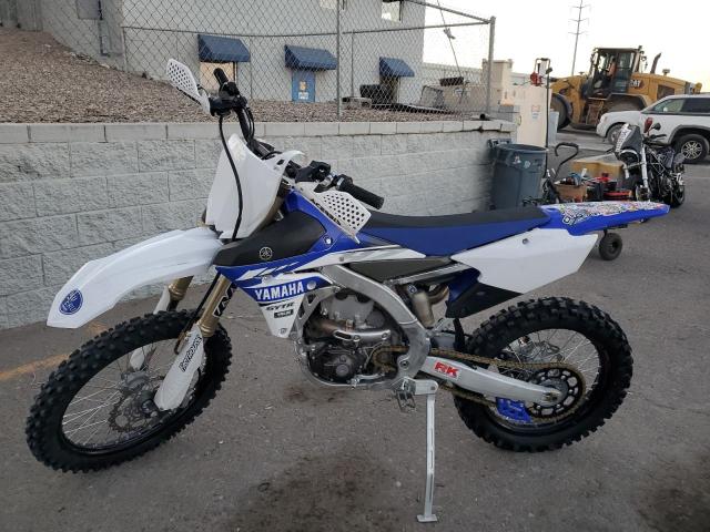 YAMAHA YZ450 F 2017 blue  gas JYACJ21C5HA011396 photo #4