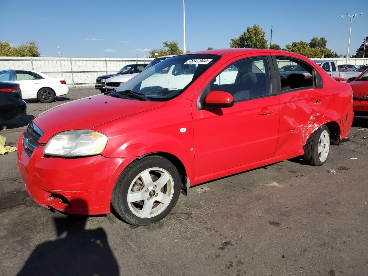 Lot #2926559348 2007 CHEVROLET AVEO LT