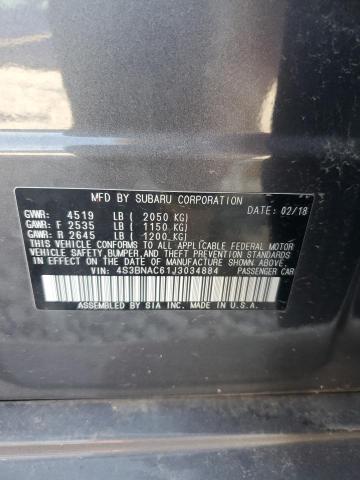4S3BNAC61J3034884 2018 SUBARU LEGACY