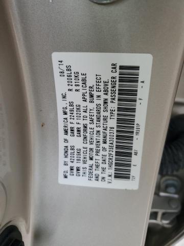 VIN 1HGCR2F35EA300376 2014 Honda Accord, LX no.13