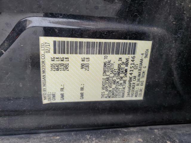2017 NISSAN MAXIMA 3.5 - 1N4AA6AP8HC415146
