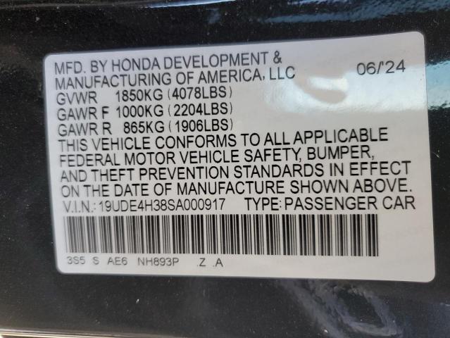 VIN 19UDE4H38SA000917 2025 ACURA INTEGRA A- no.13