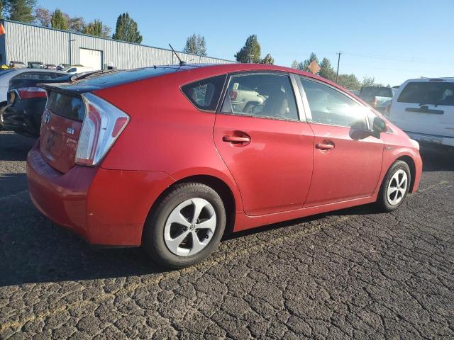 TOYOTA PRIUS 2013 red  hybrid engine JTDKN3DU7D0350532 photo #4