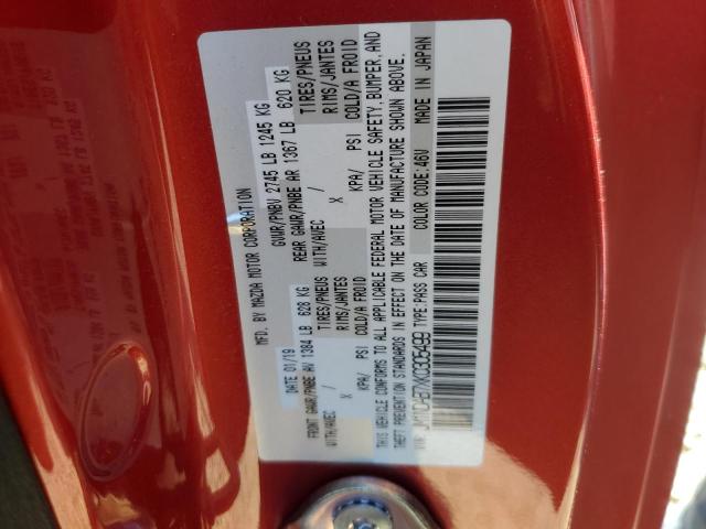 2019 MAZDA MX-5 MIATA - JM1NDAB7XK0305499