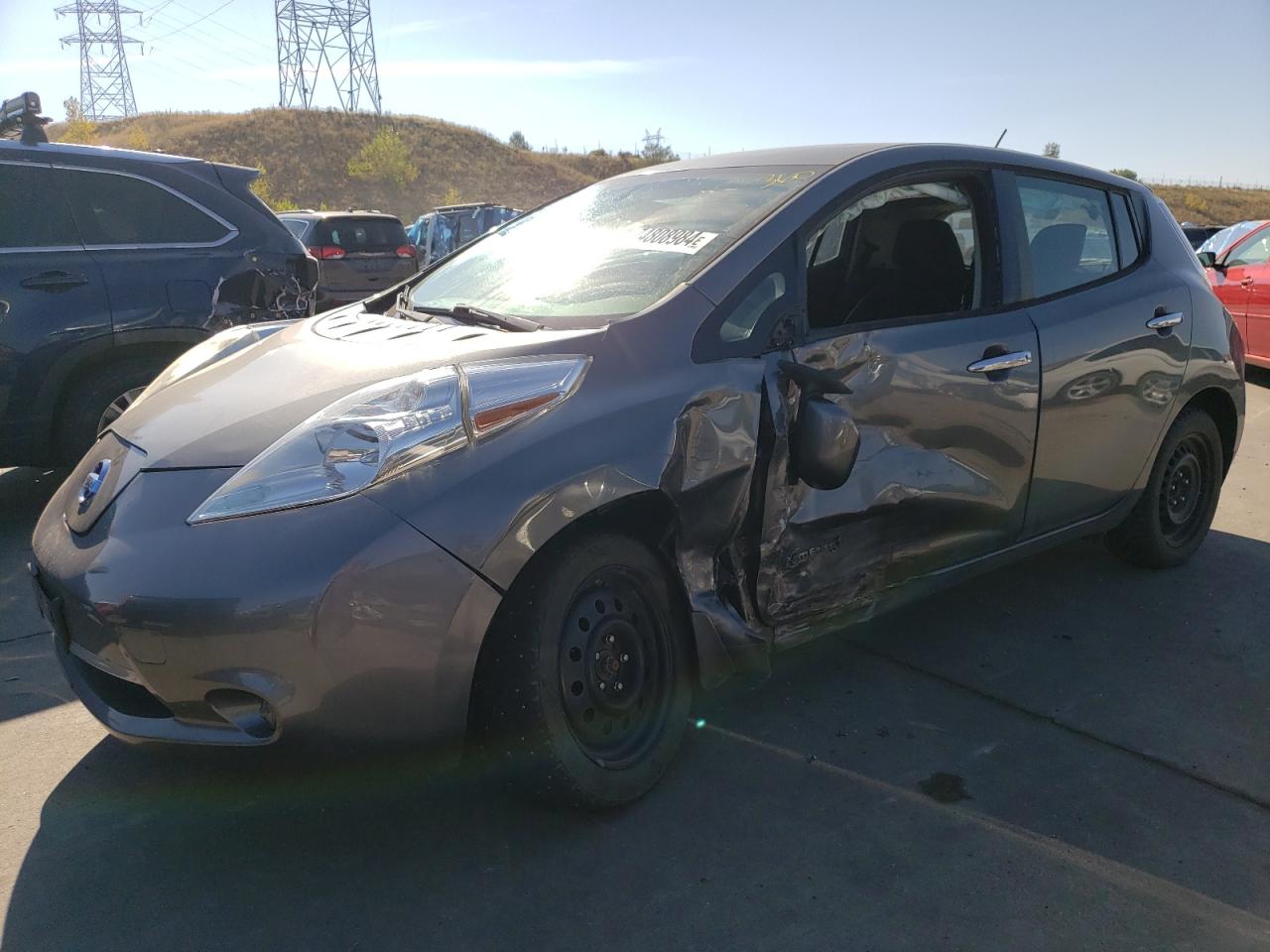 Lot #2996901869 2015 NISSAN LEAF S