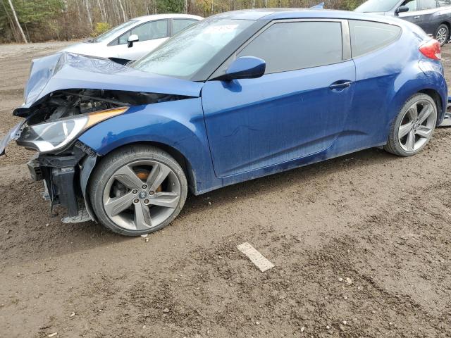 HYUNDAI VELOSTER 2016 blue  gas KMHTC6AD9GU269850 photo #1