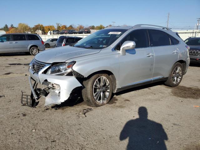 LEXUS RX 450H 2014 silver  hybrid engine JTJBC1BA2E2068269 photo #1