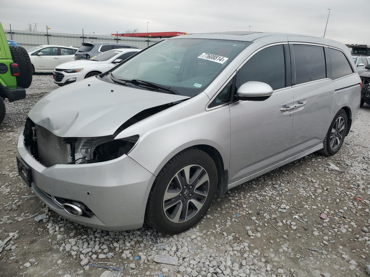 Lot #2989282616 2015 HONDA ODYSSEY TO