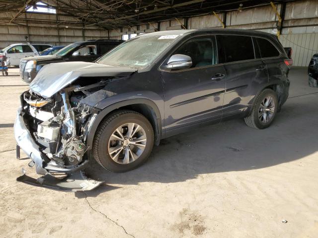 VIN 5TDJKRFH5ES041020 2014 Toyota Highlander, Xle no.1