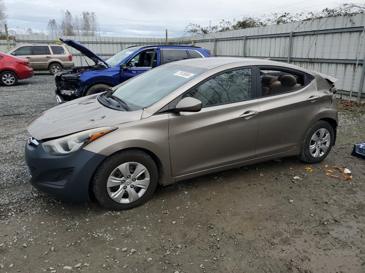 Lot #2944931895 2016 HYUNDAI ELANTRA SE