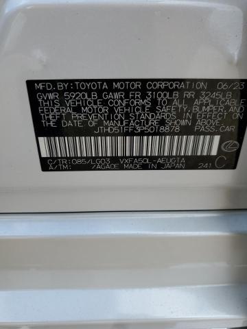 2023 LEXUS LS 500 BAS JTHD51FF3P5018878