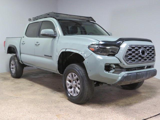 TOYOTA TACOMA DOU 2022 gray  gas 3TMCZ5AN0NM505650 photo #1