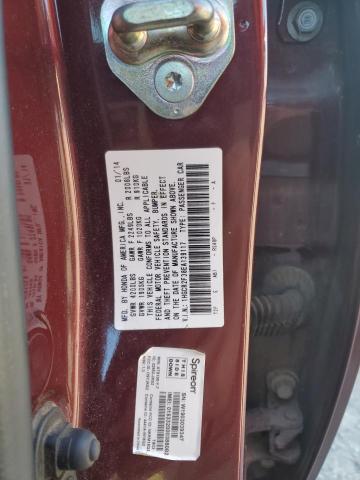 VIN 1HGCR2F38EA139117 2014 Honda Accord, LX no.12