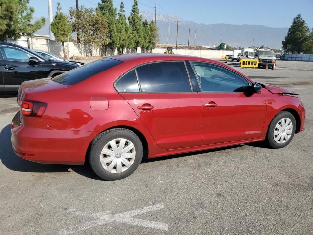 VOLKSWAGEN JETTA S 2016 red  gas 3VW267AJ5GM369805 photo #4