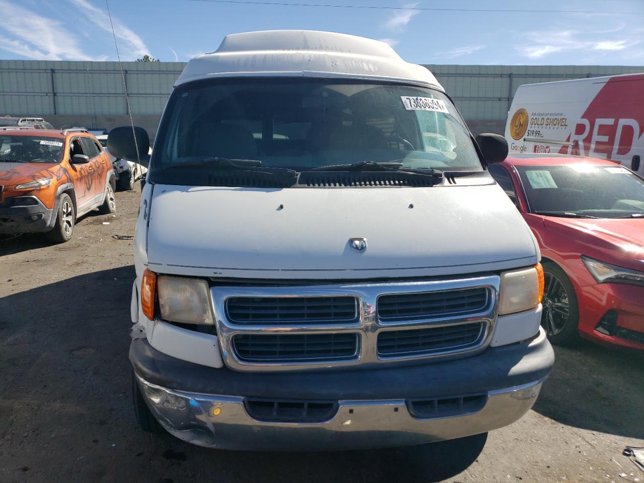 Lot #2974761167 2000 DODGE RAM VAN B1