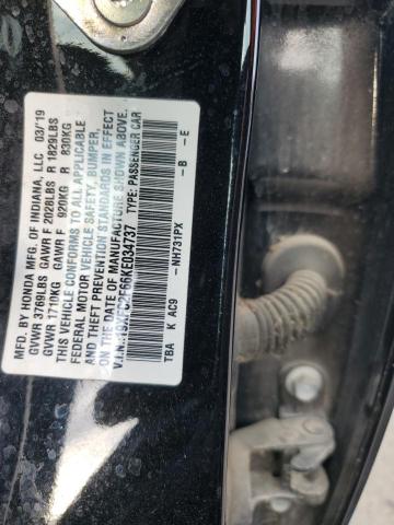 2019 HONDA CIVIC LX - 19XFC2F66KE034737