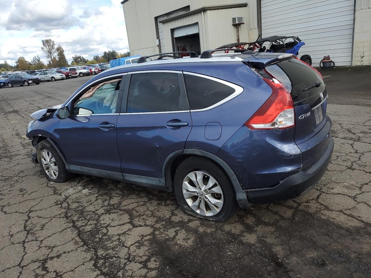 Lot #2953115633 2014 HONDA CR-V EXL