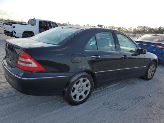 MERCEDES-BENZ C 280 2006 black  gas WDBRF54H36F768689 photo #4