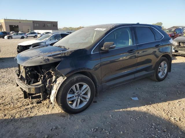 FORD EDGE SEL 2015 black 4dr spor gas 2FMTK4J86FBB14008 photo #1