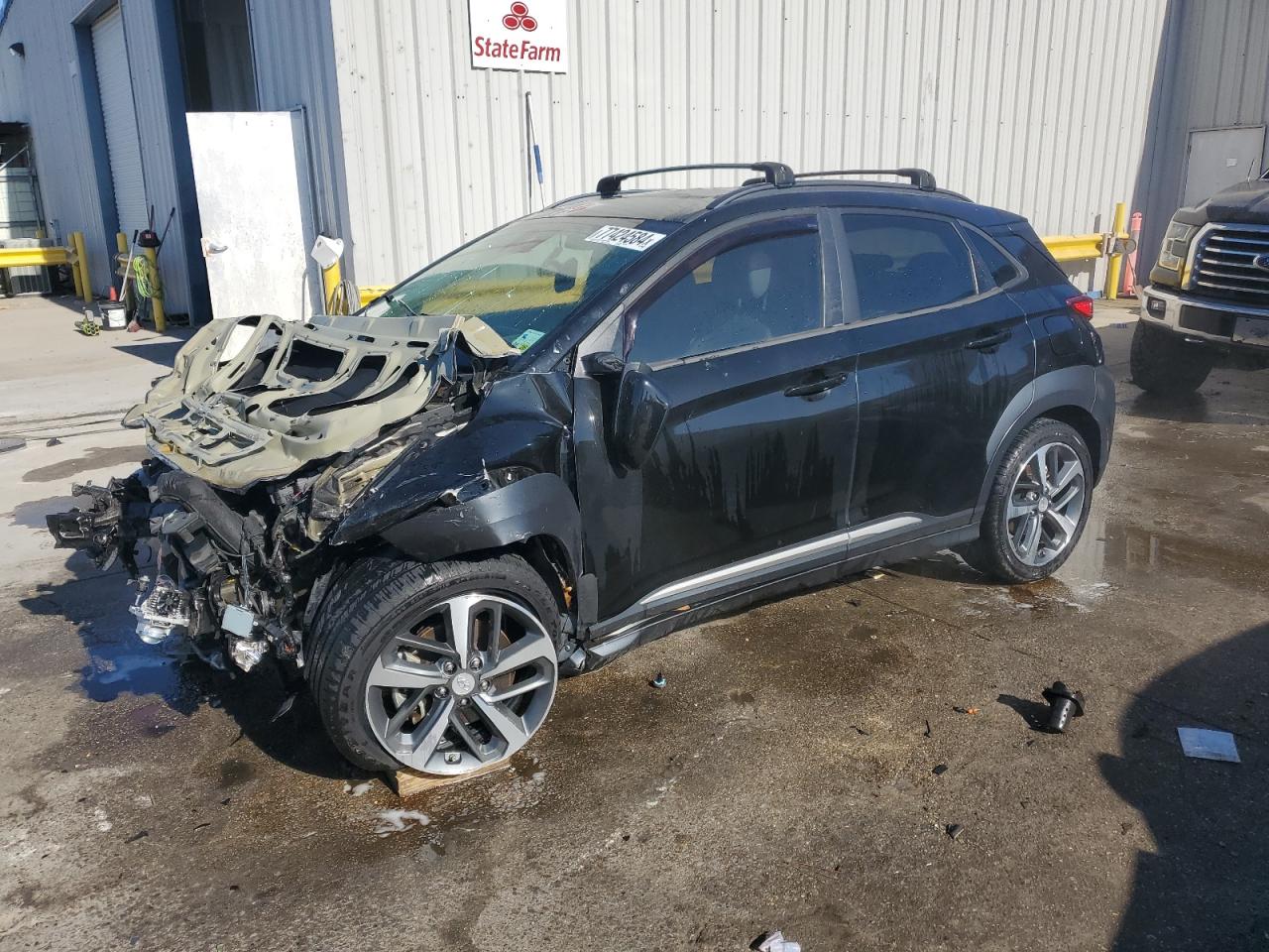 Lot #2952876785 2020 HYUNDAI KONA LIMIT