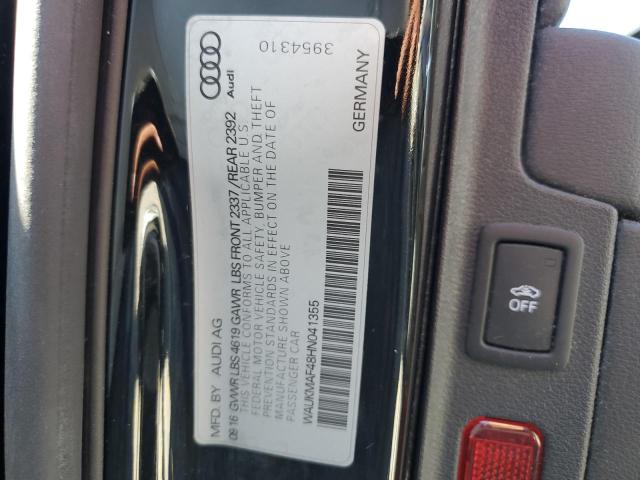 2017 AUDI A4 ULTRA P - WAUKMAF48HN041355