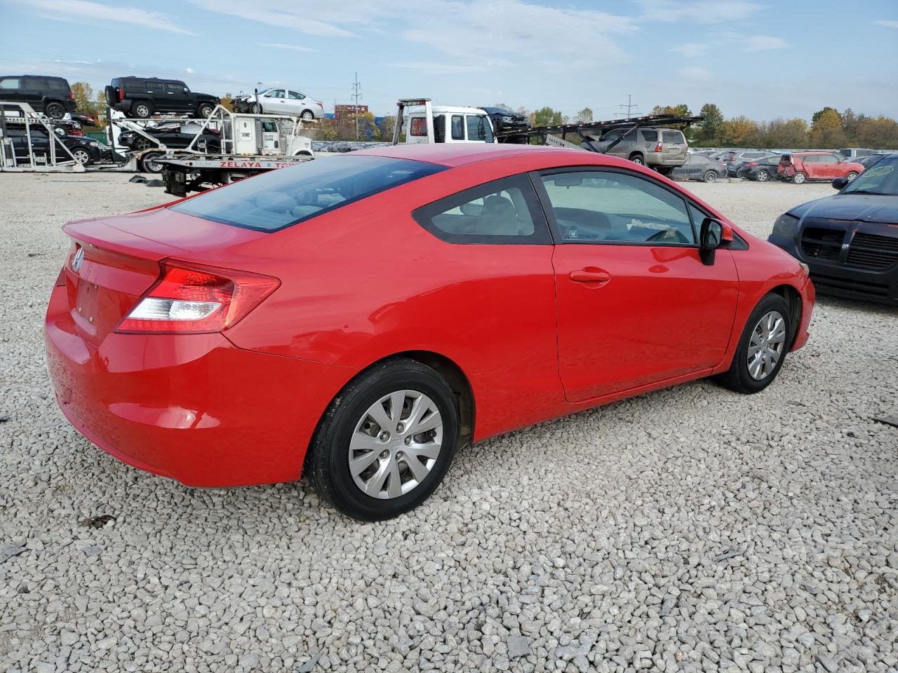 Lot #2988935571 2012 HONDA CIVIC LX